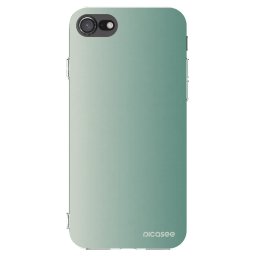 Átlátszó szilikon tok az alábbi mobiltelefonokra Apple iPhone SE 2020 - Misty Sage