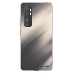 Átlátszó szilikon tok az alábbi mobiltelefonokra Xiaomi Mi Note 10 Lite - Smoky Beige