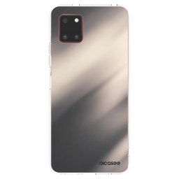 Átlátszó szilikon tok az alábbi mobiltelefonokra Samsung Galaxy Note 10 Lite N770F - Smoky Beige