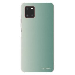 Átlátszó szilikon tok az alábbi mobiltelefonokra Samsung Galaxy Note 10 Lite N770F - Misty Sage