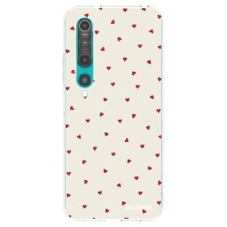 Átlátszó szilikon tok az alábbi mobiltelefonokra Xiaomi Mi 10 - Little Love