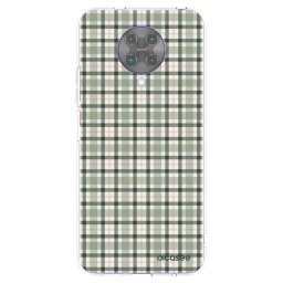 Átlátszó szilikon tok az alábbi mobiltelefonokra Xiaomi Poco F2 Pro - Sage Tartan