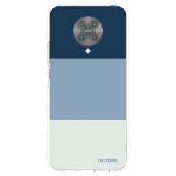 Átlátszó szilikon tok az alábbi mobiltelefonokra Xiaomi Poco F2 Pro - Coastal Blue