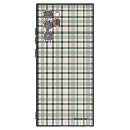 Fekete szilikon tok az alábbi mobiltelefonokra Samsung Galaxy Note 20 Ultra - Sage Tartan