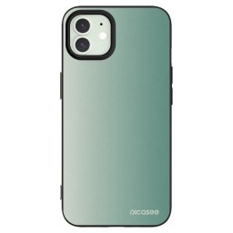 Fekete szilikon tok az alábbi mobiltelefonokra Apple iPhone 12 Pro - Misty Sage