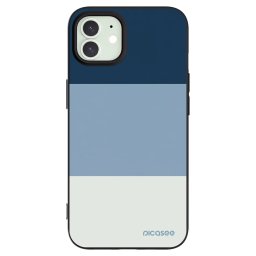 Fekete szilikon tok az alábbi mobiltelefonokra Apple iPhone 12 Pro - Coastal Blue
