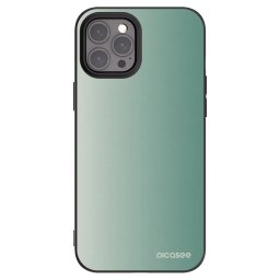 Fekete szilikon tok az alábbi mobiltelefonokra Apple iPhone 12 Pro Max - Misty Sage
