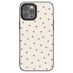Fekete szilikon tok az alábbi mobiltelefonokra Apple iPhone 12 Pro Max - Little Love