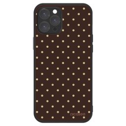 ULTIMATE CASE Apple iPhone 12 Pro Max - készülékre - Vanilla Dots & Chocolate