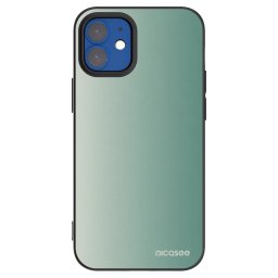 Fekete szilikon tok az alábbi mobiltelefonokra Apple iPhone 12 mini - Misty Sage