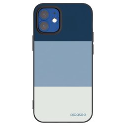 Fekete szilikon tok az alábbi mobiltelefonokra Apple iPhone 12 mini - Coastal Blue