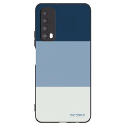 Fekete szilikon tok az alábbi mobiltelefonokra Huawei P Smart 2021 - Coastal Blue