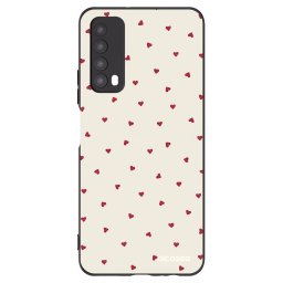 Fekete szilikon tok az alábbi mobiltelefonokra Huawei P Smart 2021 - Little Love