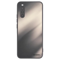 Fekete szilikon tok az alábbi mobiltelefonokra Sony Xperia 10 II - Smoky Beige
