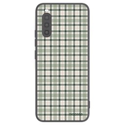 Fekete szilikon tok az alábbi mobiltelefonokra Sony Xperia 10 II - Sage Tartan