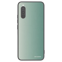 Fekete szilikon tok az alábbi mobiltelefonokra Sony Xperia 10 II - Misty Sage