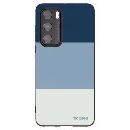 Fekete szilikon tok az alábbi mobiltelefonokra Huawei P40 - Coastal Blue
