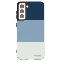 Fekete szilikon tok az alábbi mobiltelefonokra Samsung Galaxy S21 5G G991B - Coastal Blue