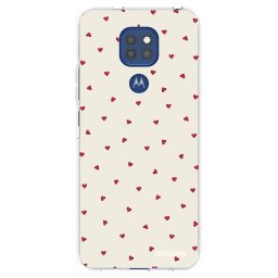 Átlátszó szilikon tok az alábbi mobiltelefonokra Motorola Moto G9 Play - Little Love