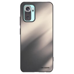 Fekete szilikon tok az alábbi mobiltelefonokra Xiaomi Redmi Note 10 Pro - Smoky Beige
