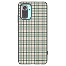 Fekete szilikon tok az alábbi mobiltelefonokra Xiaomi Redmi Note 10 Pro - Sage Tartan