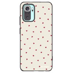 Fekete szilikon tok az alábbi mobiltelefonokra Xiaomi Redmi Note 10 Pro - Little Love