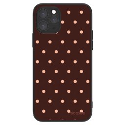 ULTIMATE CASE Apple iPhone 11 Pro - készülékre - Peach Dots & Chocolate