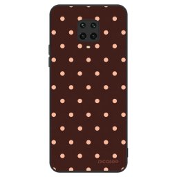 ULTIMATE CASE Xiaomi Redmi Note 9 Pro - készülékre - Peach Dots & Chocolate