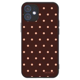 ULTIMATE CASE Apple iPhone 12 mini - készülékre - Peach Dots & Chocolate