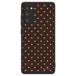 ULTIMATE CASE Samsung Galaxy S20 FE - készülékre - Vanilla Dots & Chocolate