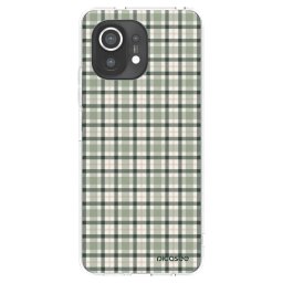 Átlátszó szilikon tok az alábbi mobiltelefonokra Xiaomi Mi 11 - Sage Tartan