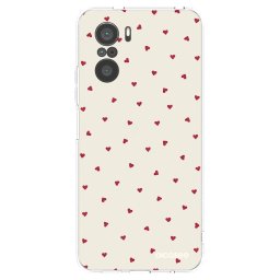 Átlátszó szilikon tok az alábbi mobiltelefonokra Xiaomi Poco F3 - Little Love