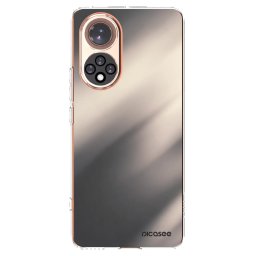 Átlátszó szilikon tok az alábbi mobiltelefonokra Huawei Nova 9 - Smoky Beige