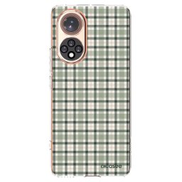 Átlátszó szilikon tok az alábbi mobiltelefonokra Huawei Nova 9 - Sage Tartan