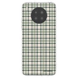 Átlátszó szilikon tok az alábbi mobiltelefonokra Huawei Nova 8i - Sage Tartan