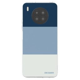 Átlátszó szilikon tok az alábbi mobiltelefonokra Huawei Nova 8i - Coastal Blue