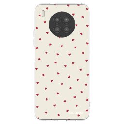 Átlátszó szilikon tok az alábbi mobiltelefonokra Huawei Nova 8i - Little Love