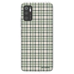 Átlátszó szilikon tok az alábbi mobiltelefonokra Xiaomi Poco M3 Pro 5G - Sage Tartan