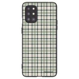 Fekete szilikon tok az alábbi mobiltelefonokra OnePlus 8T - Sage Tartan