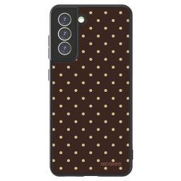 ULTIMATE CASE Samsung Galaxy S21 FE 5G - készülékre - Vanilla Dots & Chocolate