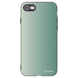 Fekete szilikon tok az alábbi mobiltelefonokra Apple iPhone SE 2022 - Misty Sage
