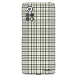 Átlátszó szilikon tok az alábbi mobiltelefonokra Xiaomi Poco X4 Pro 5G - Sage Tartan