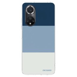 Átlátszó szilikon tok az alábbi mobiltelefonokra Huawei Nova 9 SE - Coastal Blue