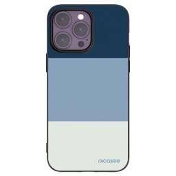 Fekete szilikon tok az alábbi mobiltelefonokra Apple iPhone 14 Pro Max - Coastal Blue