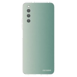 Átlátszó szilikon tok az alábbi mobiltelefonokra Sony Xperia 10 IV 5G - Misty Sage