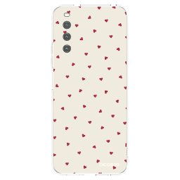 Átlátszó szilikon tok az alábbi mobiltelefonokra Sony Xperia 10 IV 5G - Little Love
