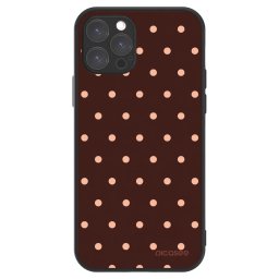 ULTIMATE CASE MagSafe Apple iPhone 12 Pro - készülékre - Peach Dots & Chocolate