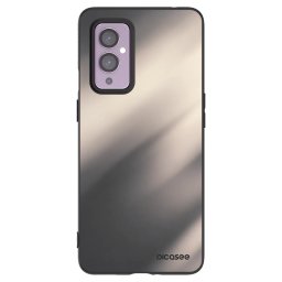 Fekete szilikon tok az alábbi mobiltelefonokra OnePlus 9 - Smoky Beige