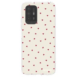 Átlátszó szilikon tok az alábbi mobiltelefonokra OPPO A94 5G - Little Love