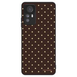 ULTIMATE CASE Xiaomi Redmi Note 12S - készülékre - Vanilla Dots & Chocolate